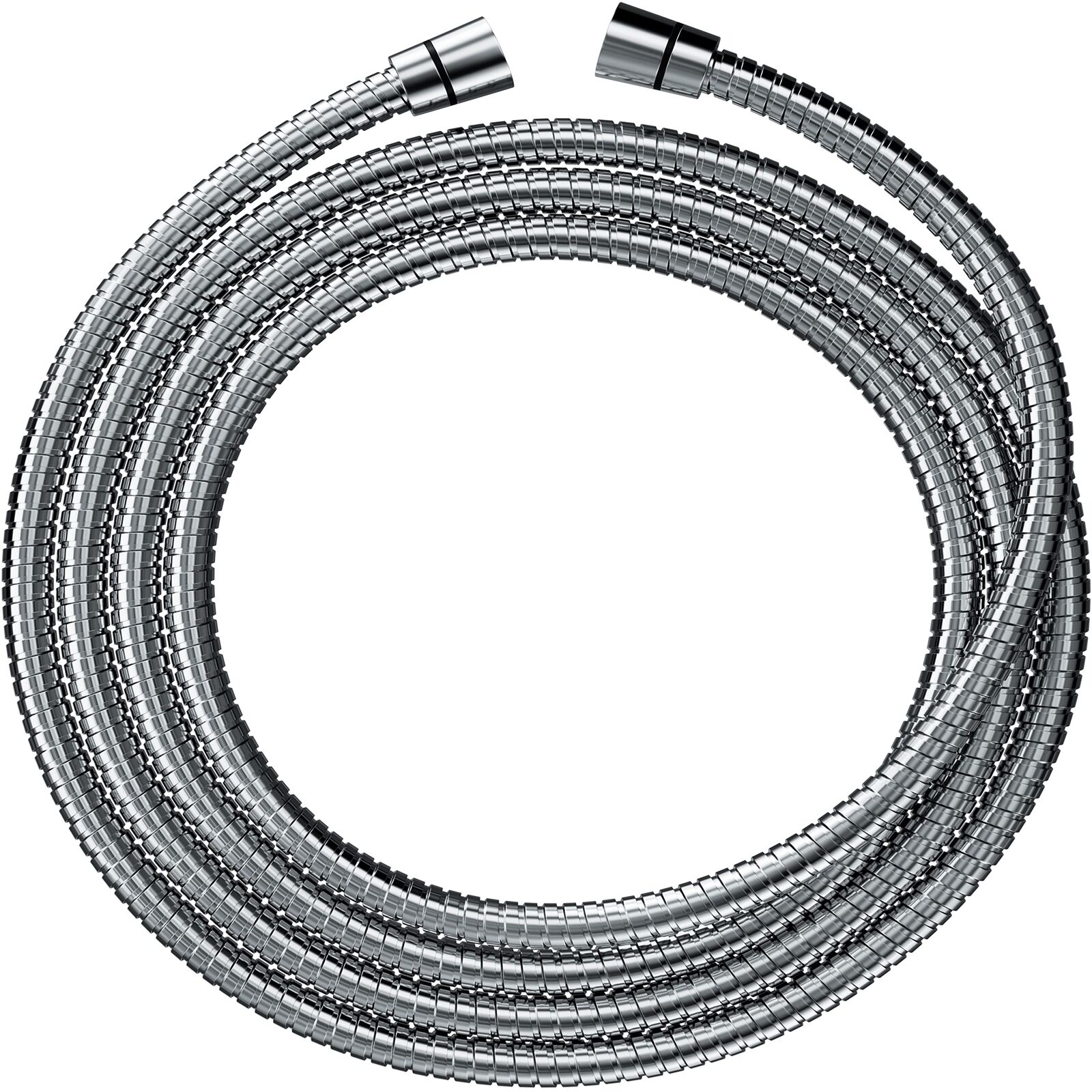SparkPod Quick Install 118`` Shower Hose Replacement Chrome NUOVO