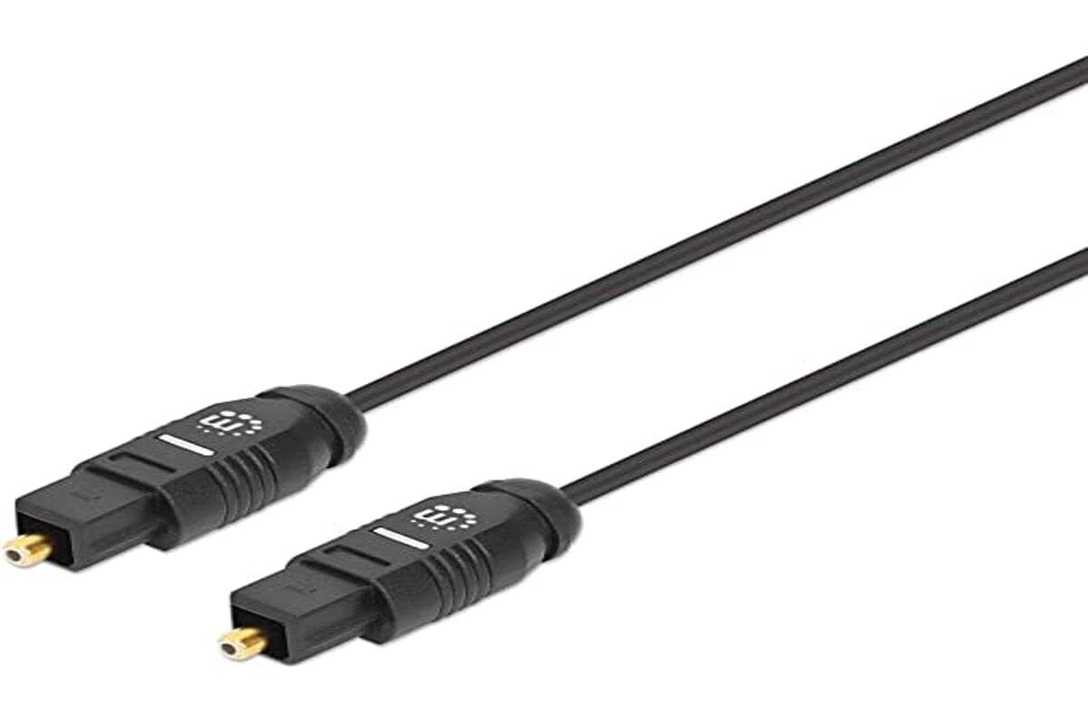 Toslink Digital Audio Cable 3M-M/M S/Pdif Goldplated NUOVO