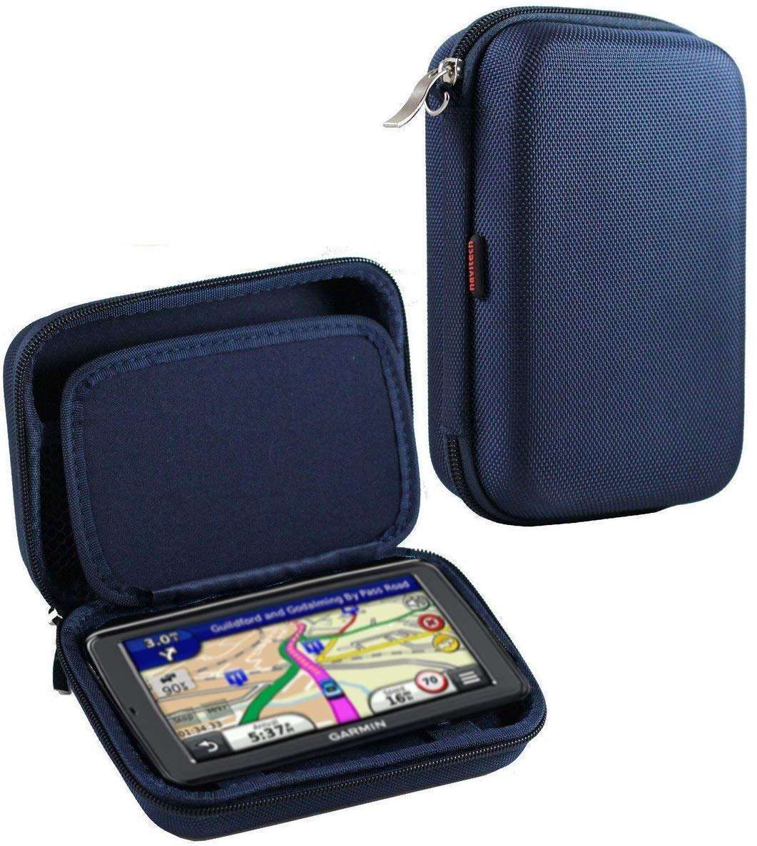 Navitech Blue Hard GPS Carry Case For TomTom Car Sat Nav Start 52-5 Inch