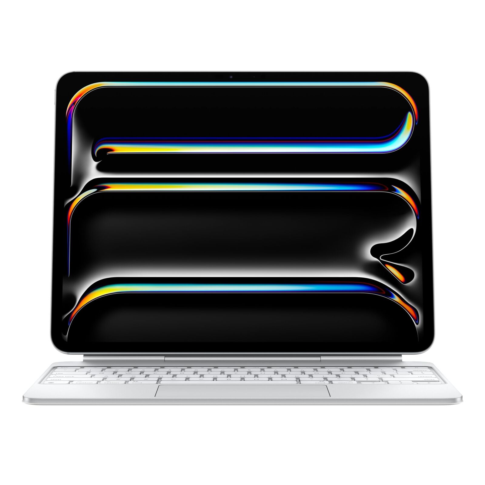 Magic Keyboard For Ipad Pro 13-Inch (M4) - British English - White NUOVO