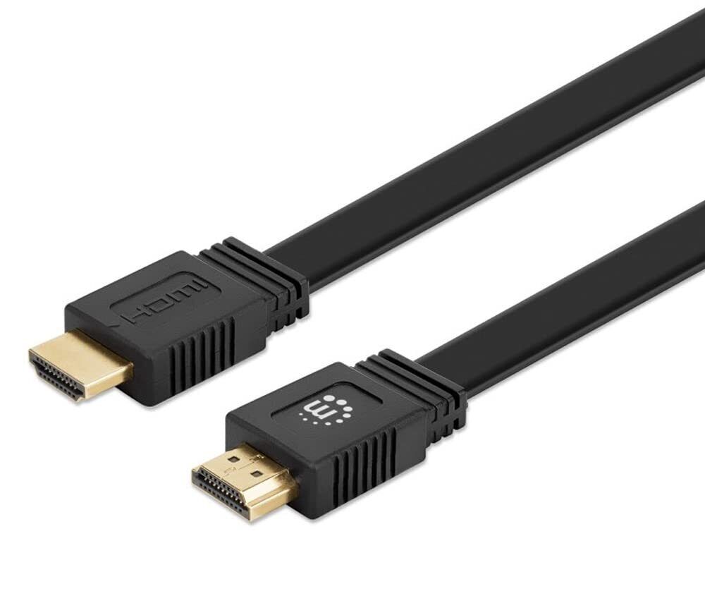 MANHATTAN flaches HDMI-Kabel mit Ethernet-Kanal 4K ACC NUOVO