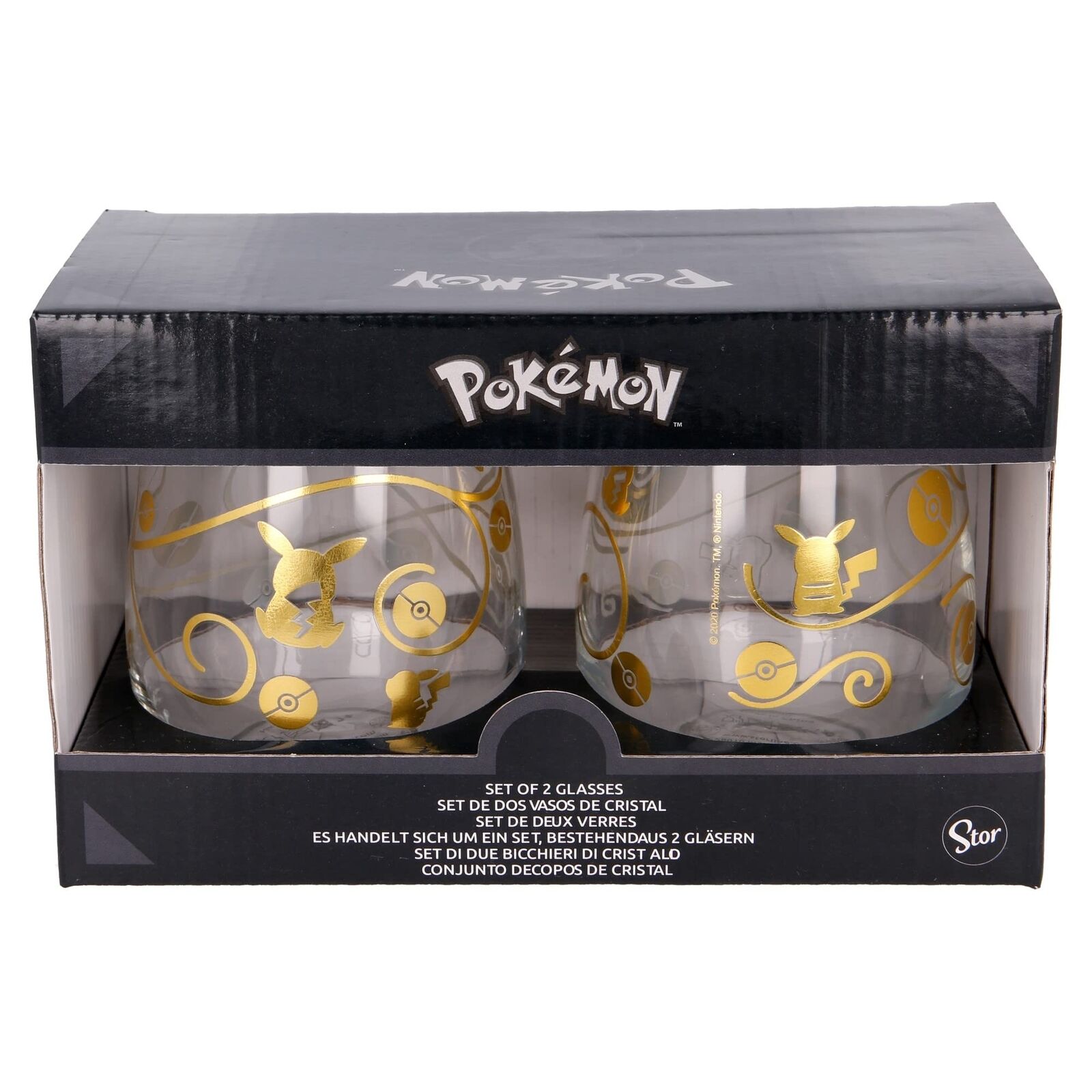 Pok?mon - Gift Set Of 2 Glasses (1056) Toy NUOVO