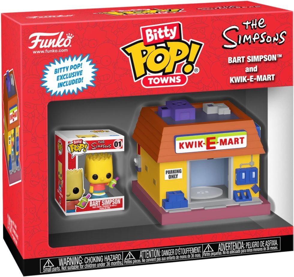 Merchandising Simpsons (The): Funko Bitty Pop! Town - Kwik-E-Mart