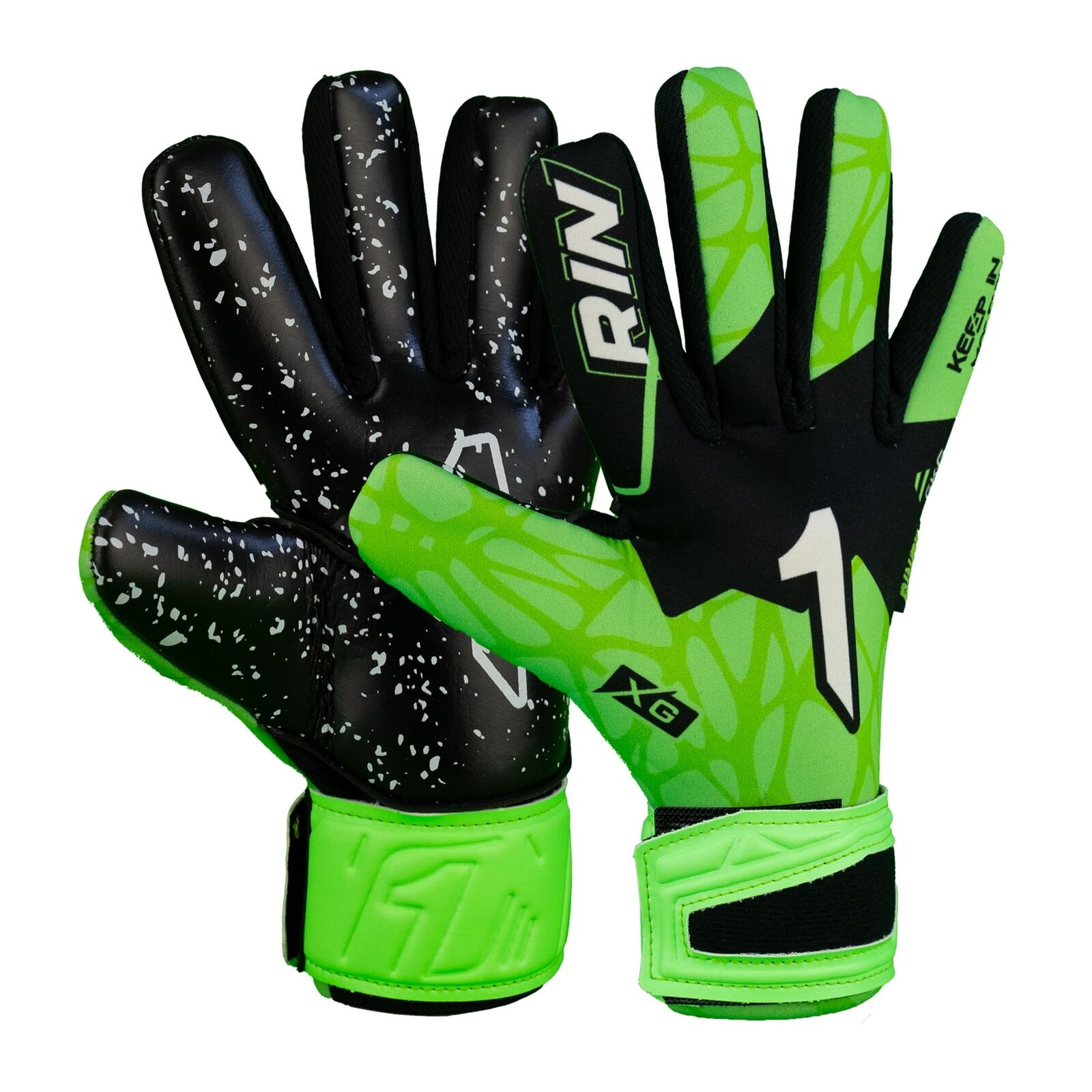 Goalkeeper Gloves Rinat Xtreme Guard Dominius As (Size: 6) NUOVO