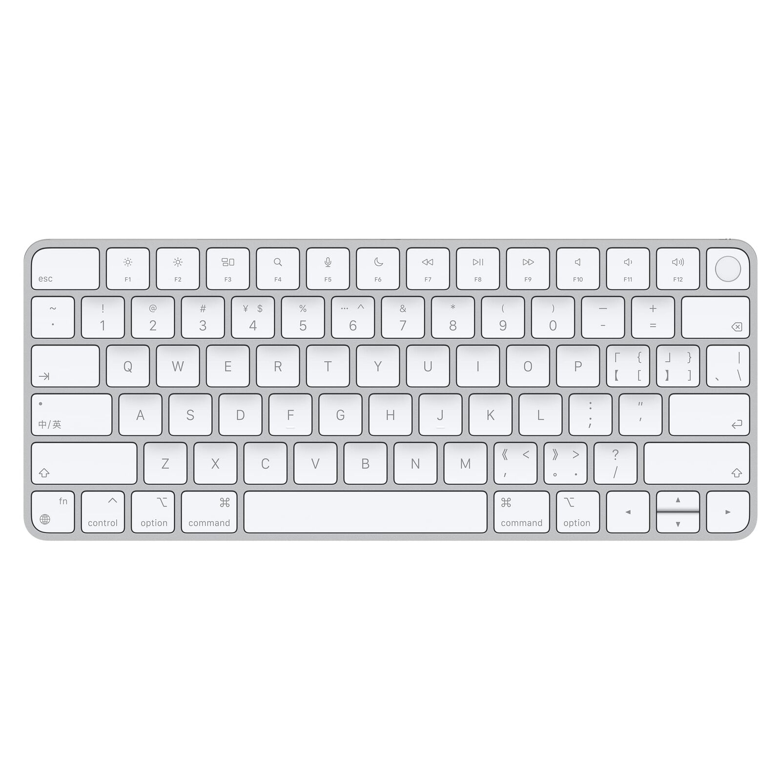 Apple Magic Keyboard With Touch Id - Keyboard - Bluetooth, Usb-C - ... NUOVO