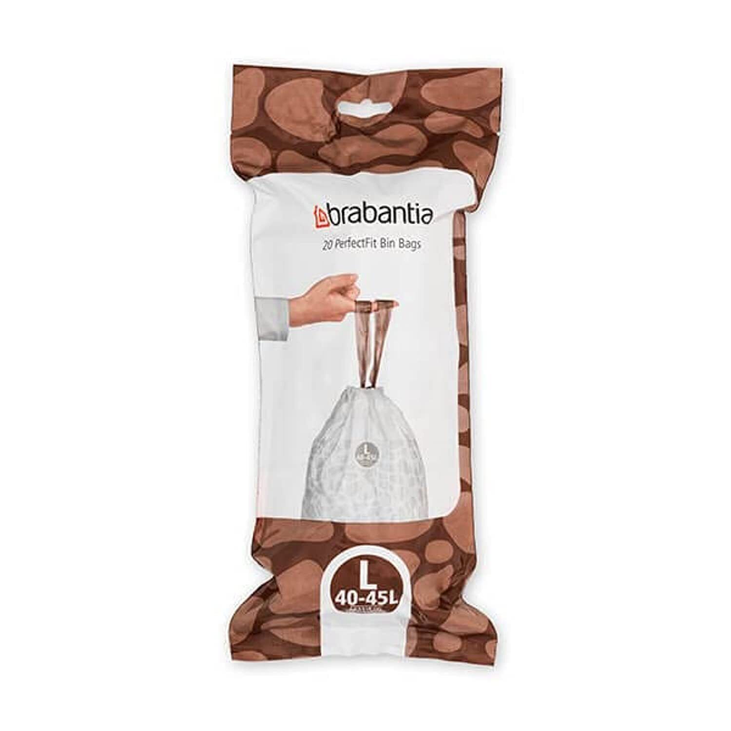Brabantia PerfectFit Afvalzak ( L ) 40-45L 20 Stuks NUOVO