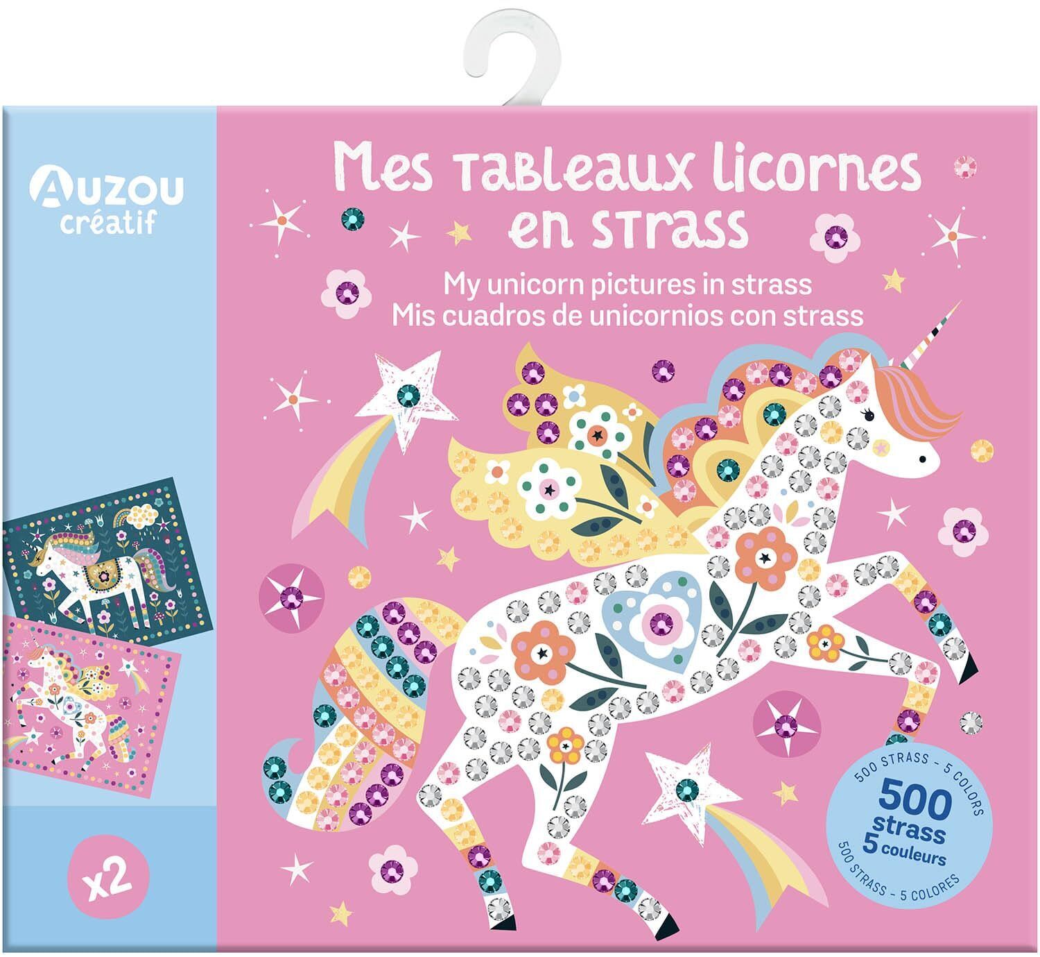 RHINESTONE UNICORN PICTURES NUOVO
