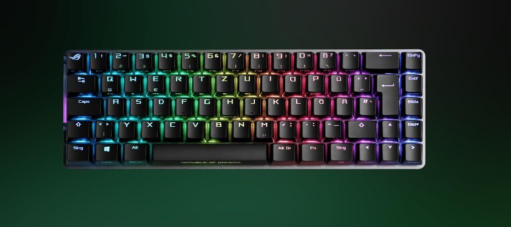 Asus Tastatur ROG Falchion RX LP Gaming Tastatur f NUOVO