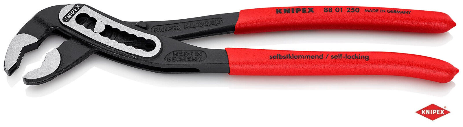 PINZA A PAPPAGALLO REGOLABILE KNIPEX ALLIGATOR 250 mm PROFESSIONALE 88 01 250