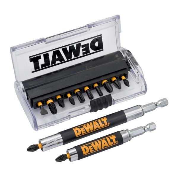 DeWalt DT70512T-QZ Set Inserti Impact Torsion 12pz 2 Adattatori Magnetici