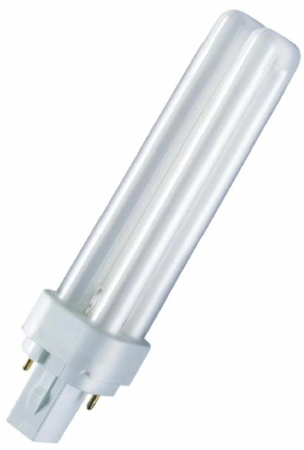 LEDVANCE LAMPADA FLUORESCENTI COMPATTE DULUX D 18W/827 G24D-2 FS1 DD18827
