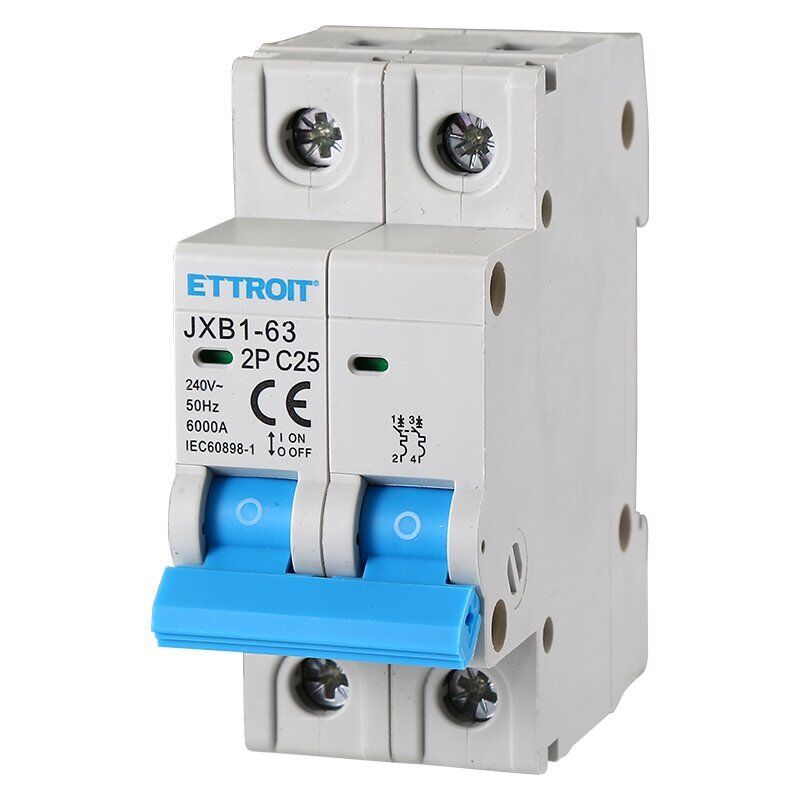 Interruttore Magnetotermico Automatico 25A 2P 220V Salvavita Stotz