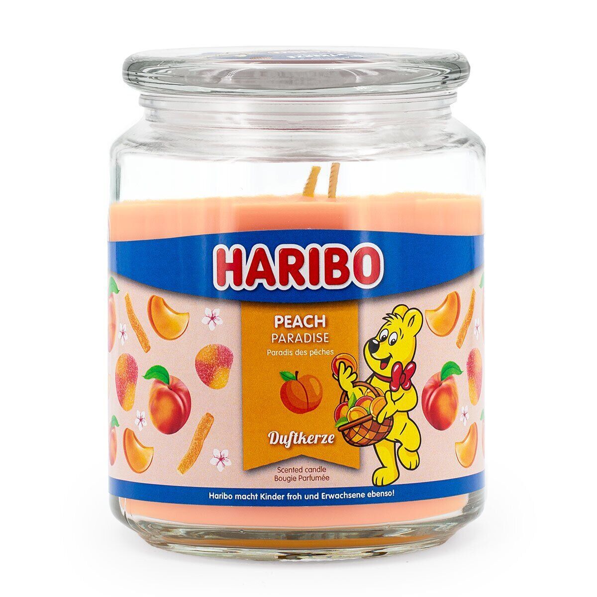 PEACH PARADISE - CANDELA PROFUMATA HARIBO 510GR.