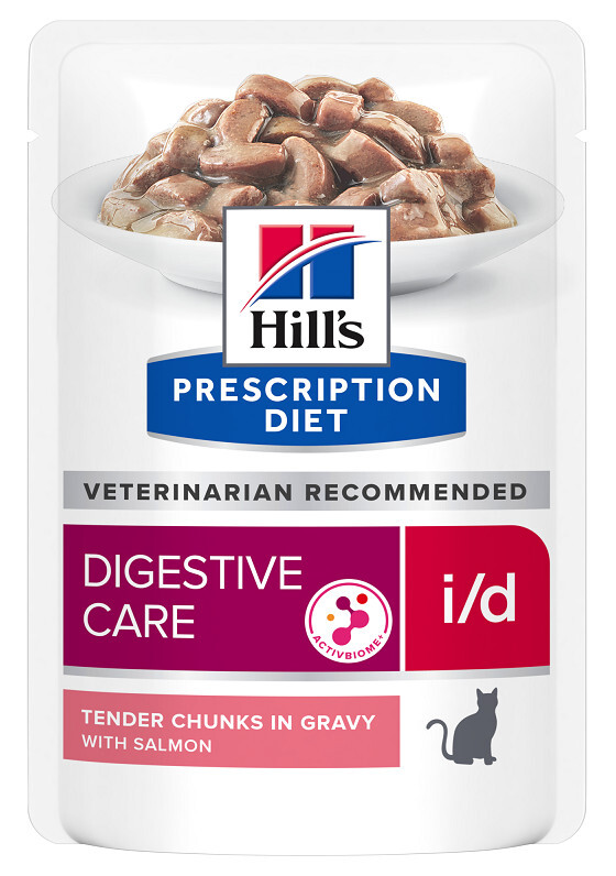 Hill's Prescription Diet i/d Digestive Care per Gatto con Salmone da 85g