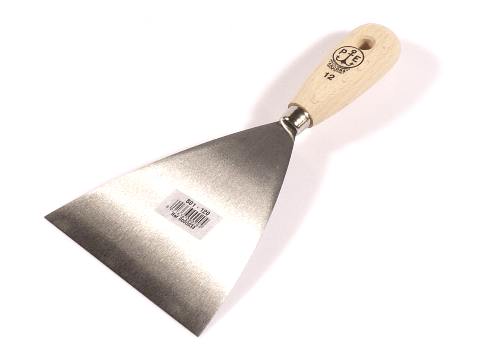 PRL) SPATOLA STUCCATORI PITTORI 501 - 120 mm PAINT FILLING SCRAPER INTONACO MURO