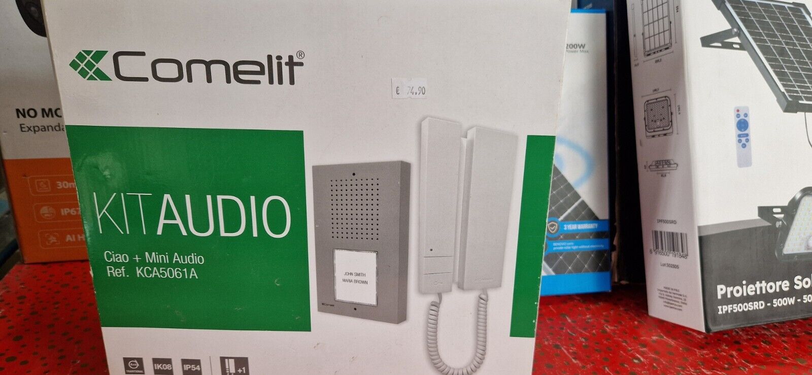 Comelit KCA5061A Kit  Audio Monofamiliare - 5 fili - Ciao-Mini HS. 4+N