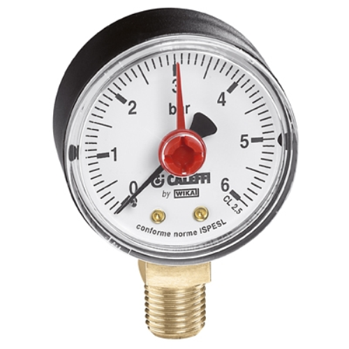 MANOMETRO 1/4" radiale CALEFFI