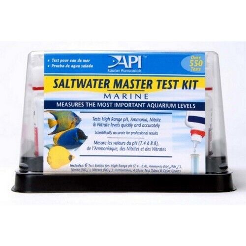 Acqua Salata Master Test Kit 550 Test By API Allied Precisione Industries Inc