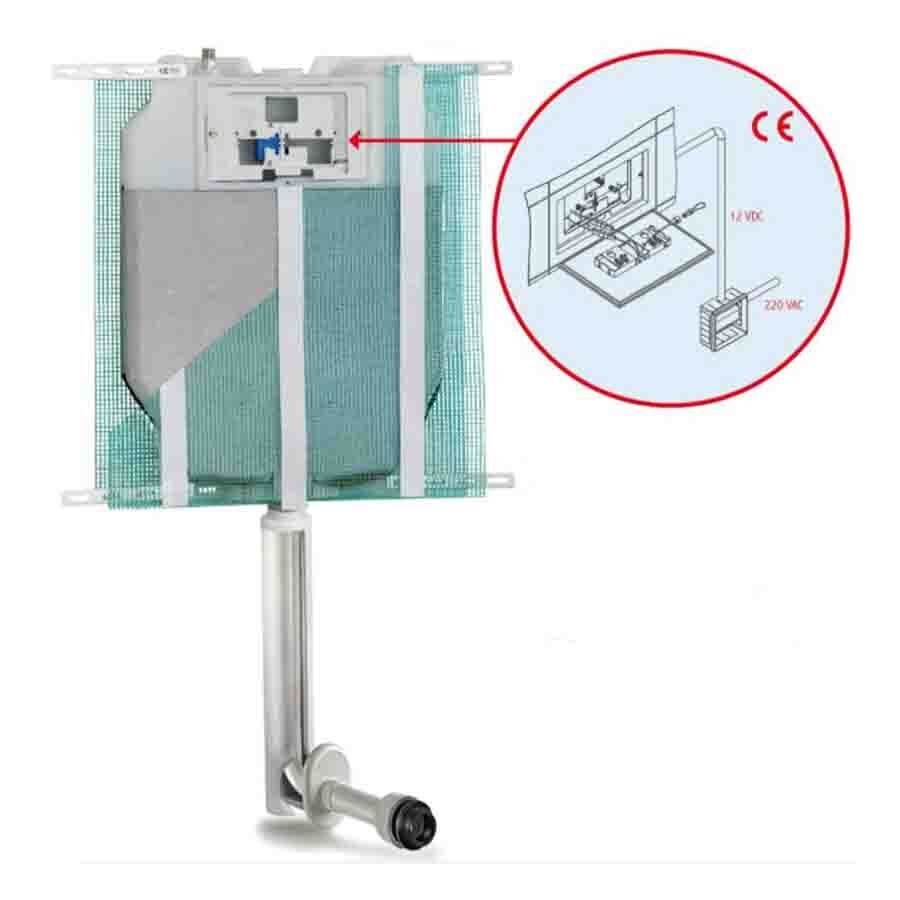 Pucci ECO SFIORO Cassetta Scarico Incasso WC | 1415490201