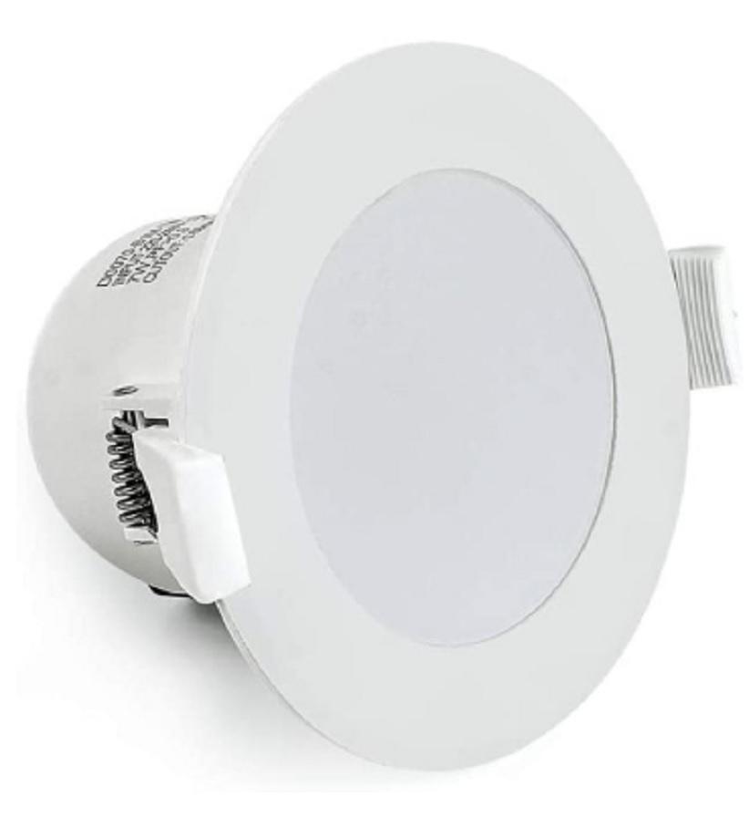 LAMPO FARO INCASSO LED 7W 230V TRICOLOR FORO 68-80MM 3000K, 4000K o 6000K SYDNEY