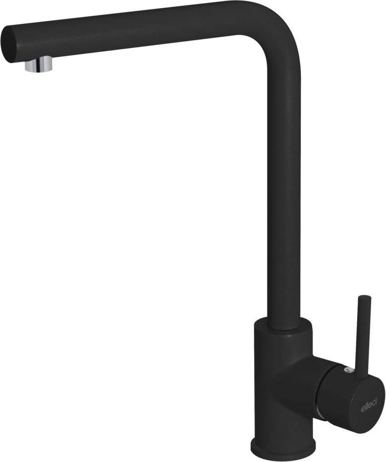 Miscelatore Cucina Rubinetto Monocomando Lavello Nero K86 Elleci MKKTRA86