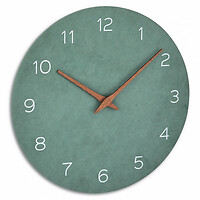 TFA 60.3054.04 AA 1.5 V Green Wood Wood 45 mm Quartz clock 60.3054.04