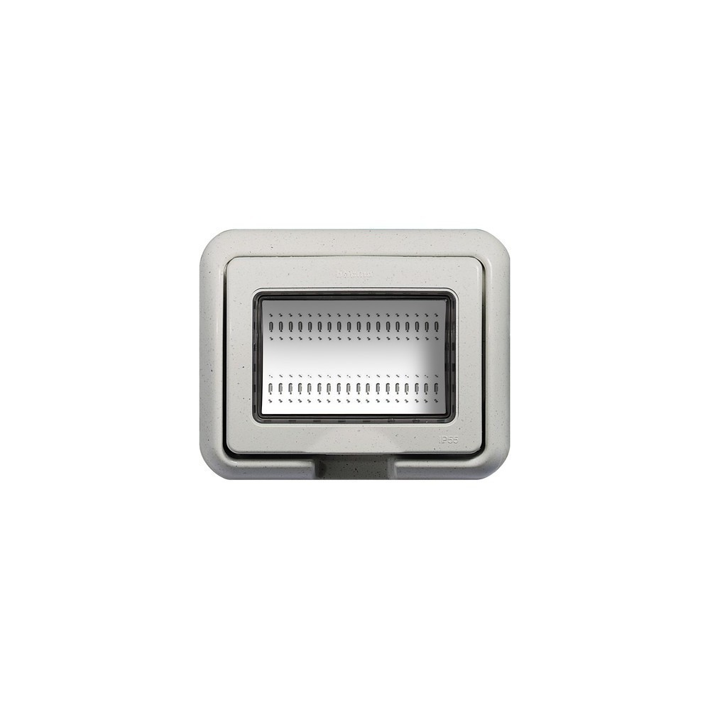 BTICINO COPERCHIO IDROBOX BIANCO IP55 503E 3 MODULI LIVING LIGHT LUNA 24603N