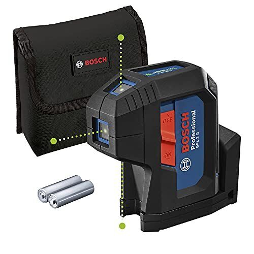 Bosch Professional Livella laser a 3 punti GPL 3 G (laser verde, raggio d'azione