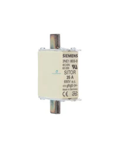 Siemens 3ne18030 fussitor fusibile nh 000 gs 35a 690v