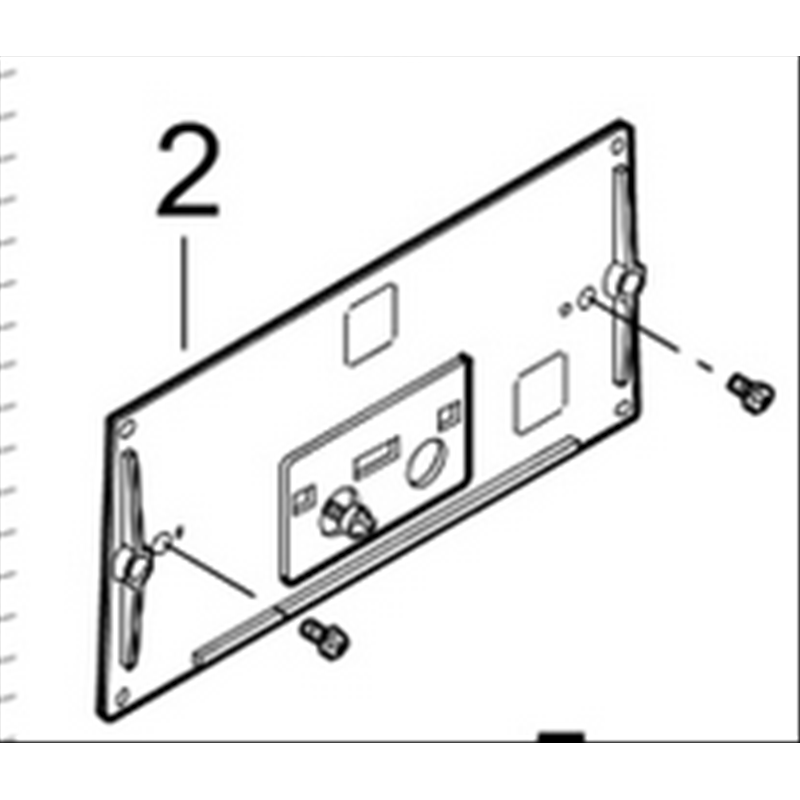KIT SOSTITUZIONE GEBERIT PER PLACCA DI COMANDO RICAMBIO _ 240.028.00.1