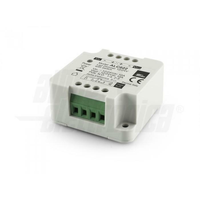 ALPHA ELETTRONICA DIMMER LED MONO 12/24V 10A PULS.MIN