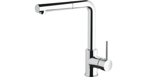 Newform Rubinetto Cucina con Doccetta Miscelatore Monocomando Cromo - 6342543238