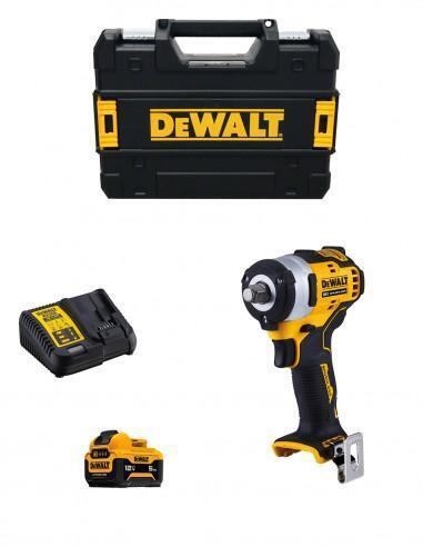 Avvitatore ad Impulsi DeWALT DCF901P1 (1 x 5,0 Ah + DCB115 + TSTAK II)