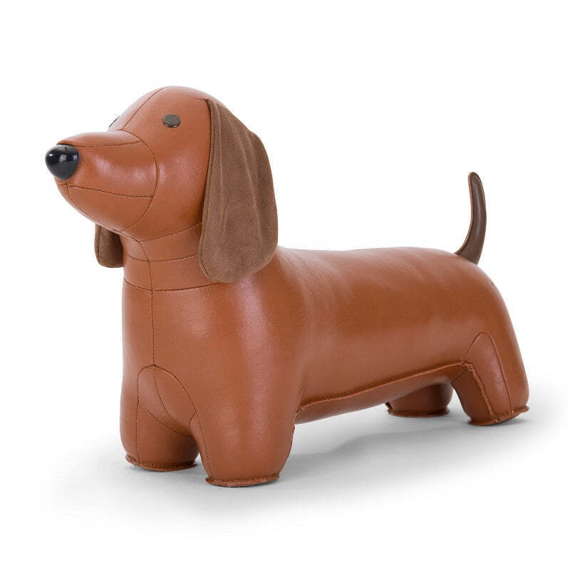 ZUNY CLASSIC DOORSTOP 2KG TECKEL TAN & BROWN ART. ZCDV01331007