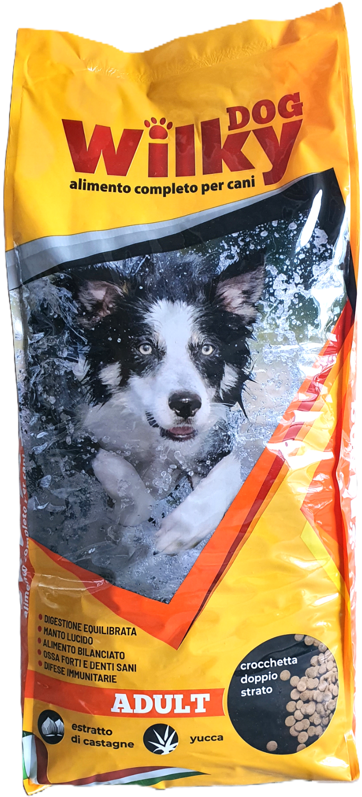 Wilky Dog Adult 24/9 20kg Crocchette per Cani Adulti