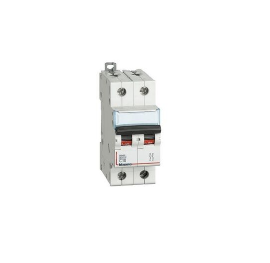 BTICINO FN82C20 BTDIN60 MAGNETOTERMICO 2P CURVA C 20A 6KA 2 MODULI