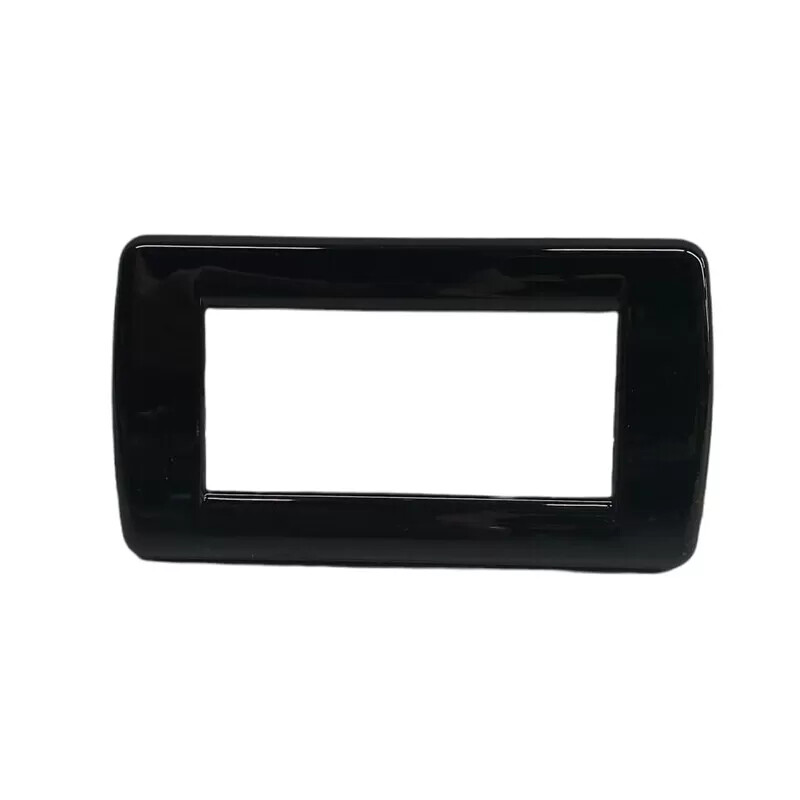 Vimar Idea 16754.11 Placca Rond� 4 Moduli Nero