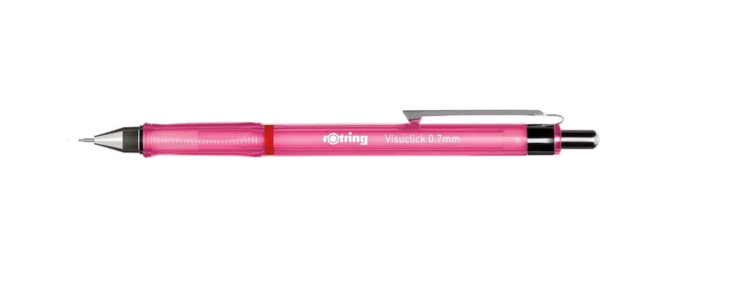 rOtring Visuclick Mechanical Pencils 0.7 + Lead Tin Assorted Pack of 12