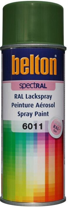 Vernice Spray Ral 6011 Verde Reseda Lucido 400ML Spectral Belton