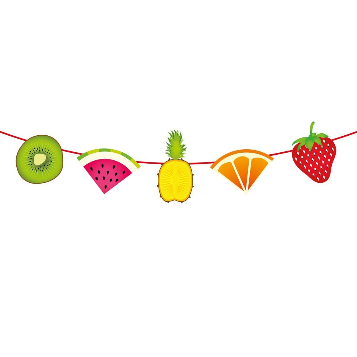 Hawaiian Bunting Fruits 6 Metres Tropical bunting