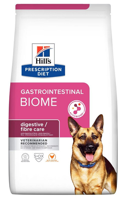 Hill's Prescription Diet Gastrointestinal Biome Digestive/Fibre care per Cani al