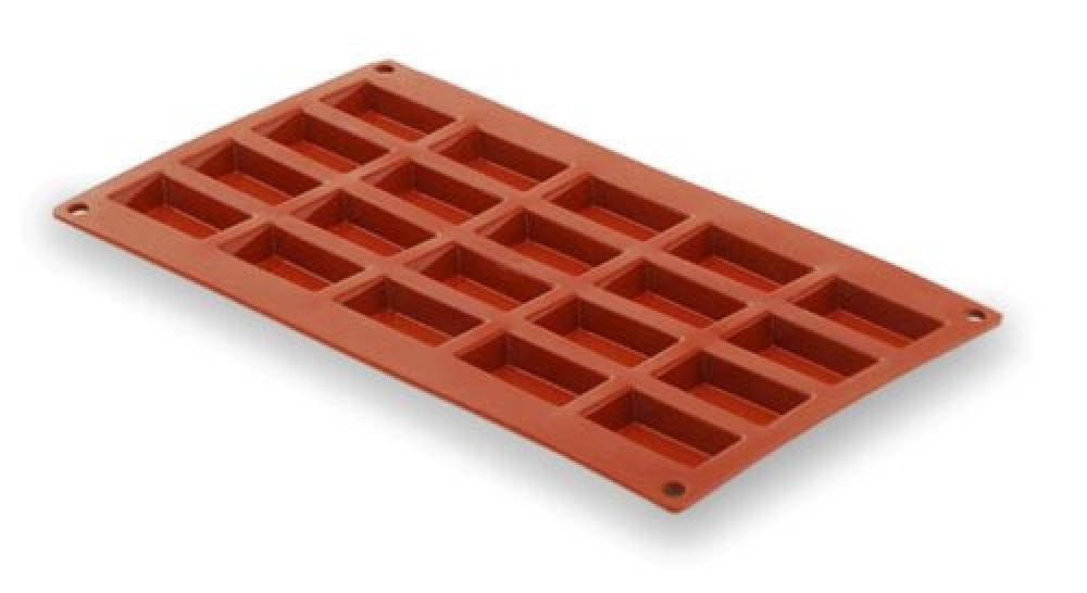 LACOR 66825- Stampo Silicone Rettangolare Piccolo 20 cavit  - NUOVO