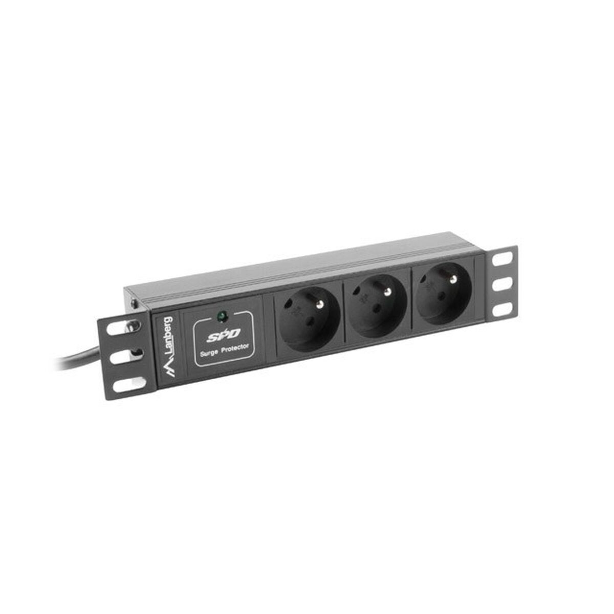 Ciabatta Multipresa Lanberg PDU-03F-0200-BK [2 m]
