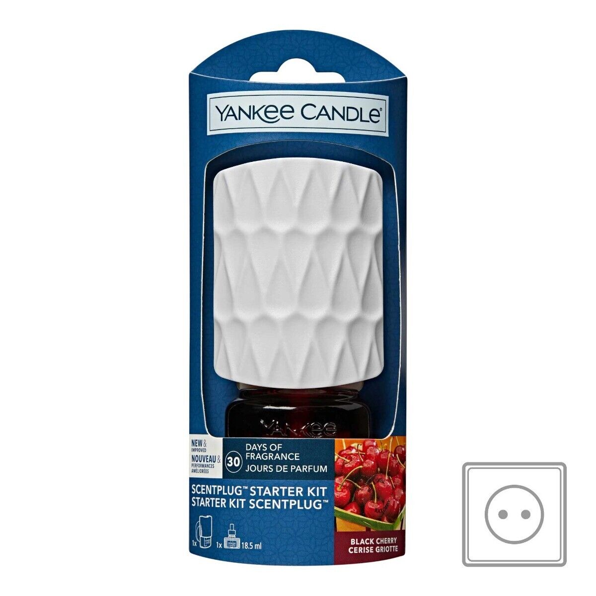 DIFFUSORE ELETTRICO SCENT PLUG BLACK CHERRY YANKEE CANDLE