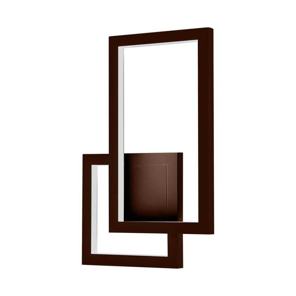 V-TAC VT-11120 lampada led da parete geometrica doppio rettangolo e quadrato 20W