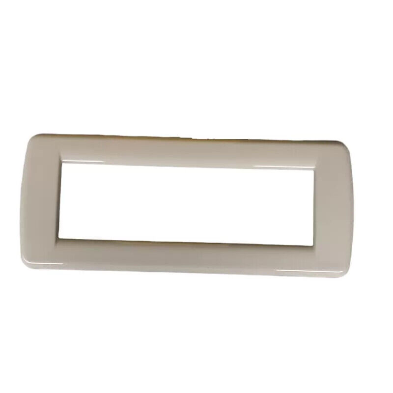 Vimar Idea 16756.09 Placca Rondo' 6 Posti Met Sabbia
