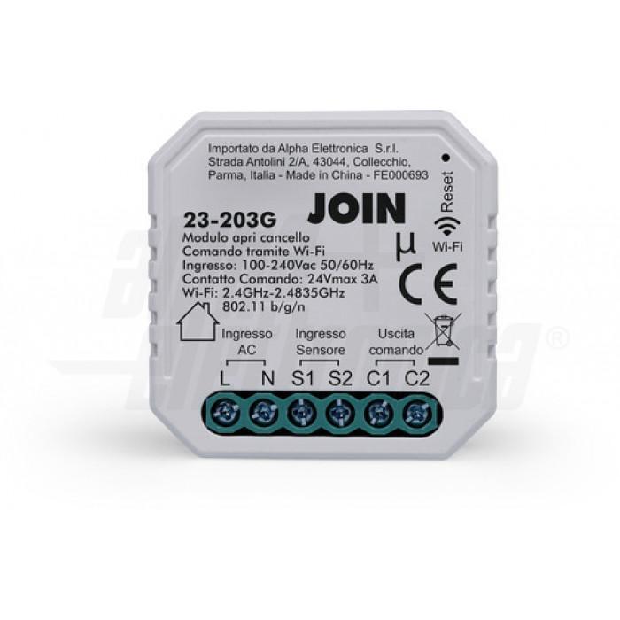 ALPHA ELETTRONICA MODULO CONTROLLO CANCELLO SMART WIF 23-203G