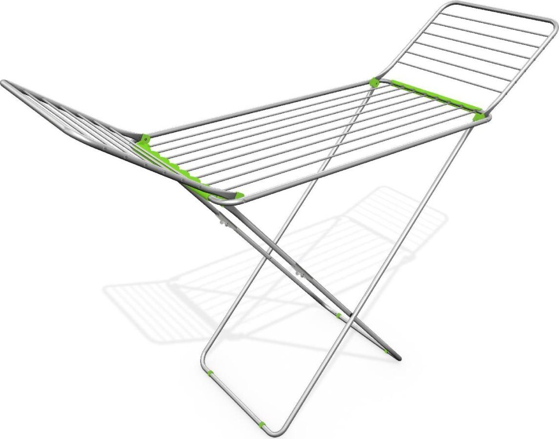 GIMI Stendibiancheria Stendino balcone a cavaletto L 172 cm Acciaio - Alutech