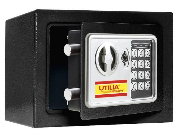 Utilia Security CASSAFORTE ELETTRONICA Chiusura con combinatore mm. 230x170x170