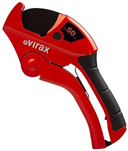 VIRAX Forbici per tubi in plastica e compositi fino a 50 mm, con fibra (s8Q)